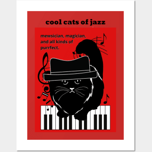 Cool Cats of Jazz Posters and Art